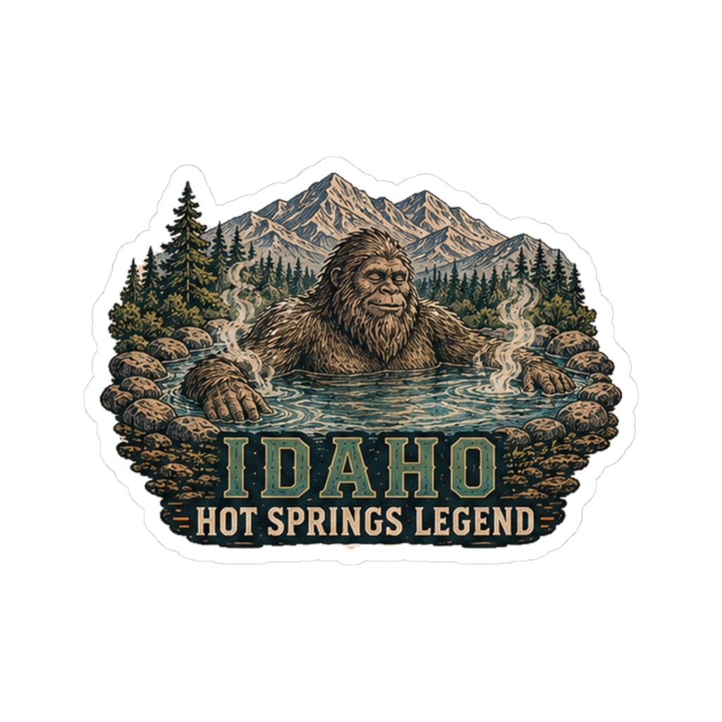 Hot Springs Lengend Sticker